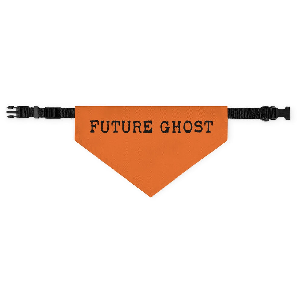 Future Ghost Pumpkin Pet Bandana Collar