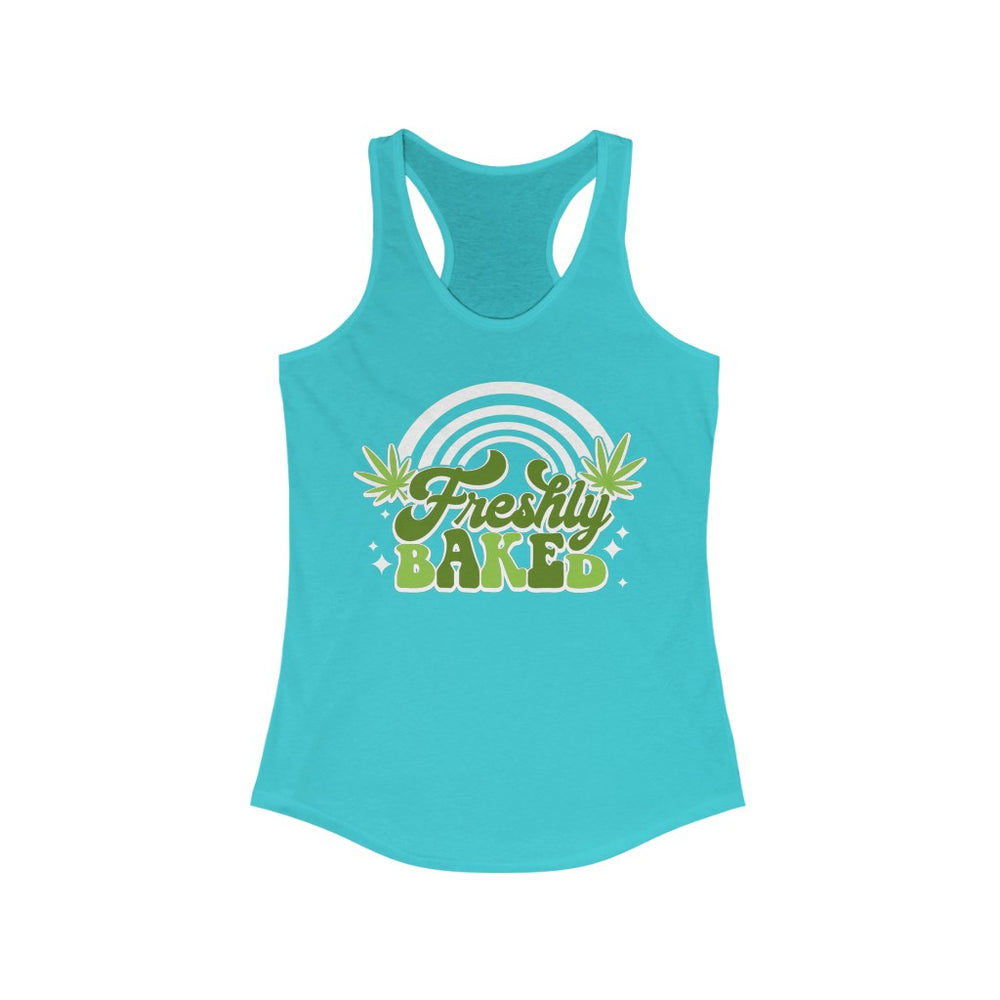 
            
                Load image into Gallery viewer, Freshly Baked Canna Love Women&amp;#39;s Ideal Racerback Tank
            
        