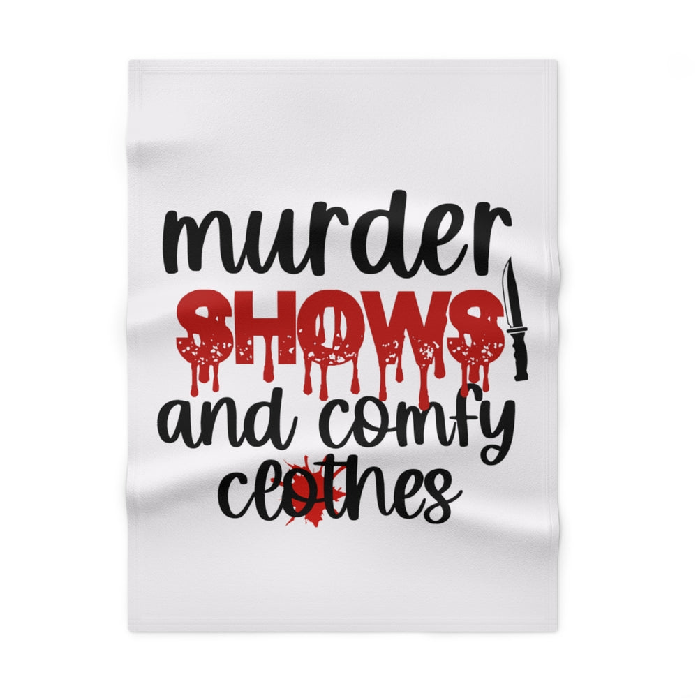 Murder Shows Need a Comfy Soft Fleece Blanket