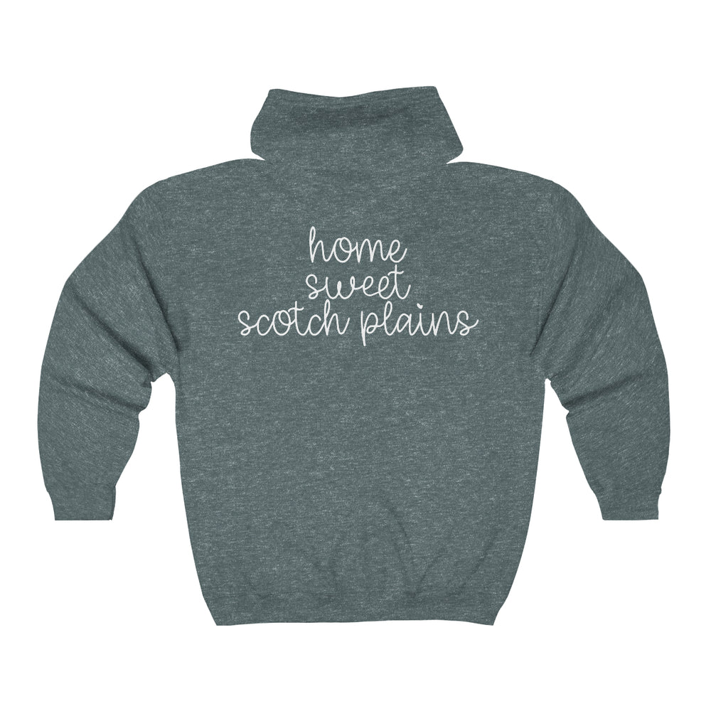Home Sweet Scotch Plains Full Zip Hooded Sweatshirt