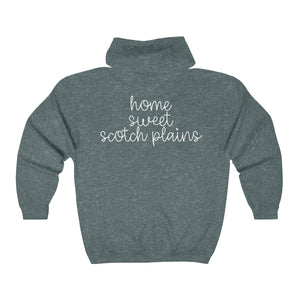 
            
                Load image into Gallery viewer, Home Sweet Scotch Plains Full Zip Hooded Sweatshirt
            
        