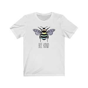 
            
                Load image into Gallery viewer, Bee Kind Unisex Jersey Short Sleeve Tee
            
        