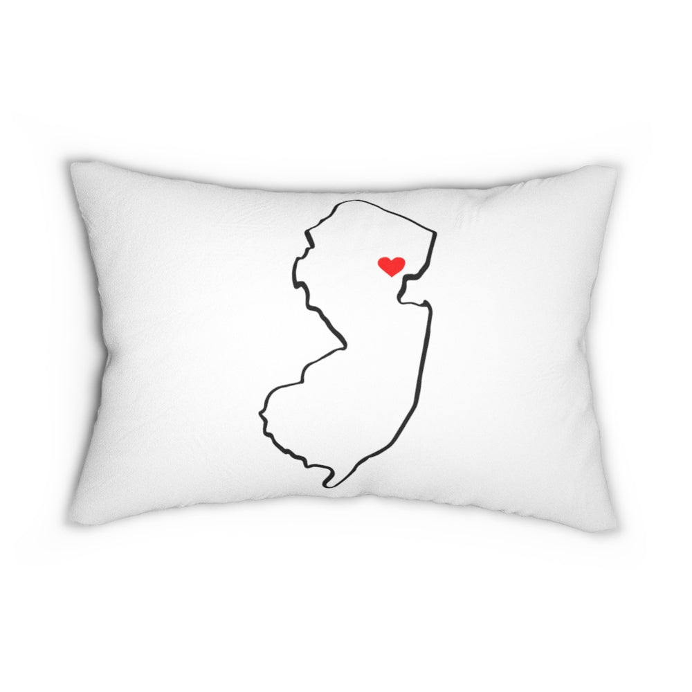 Home Sweet Jersey City Lumbar Pillow
