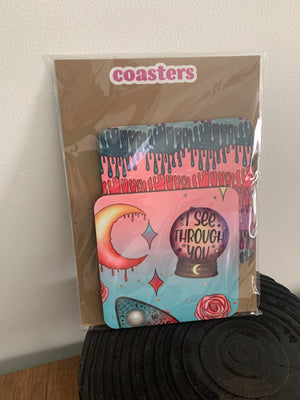 Spooky Season Coasters (2 Pack)