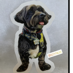 
            
                Load image into Gallery viewer, Custom Pet Portrait Stickers
            
        