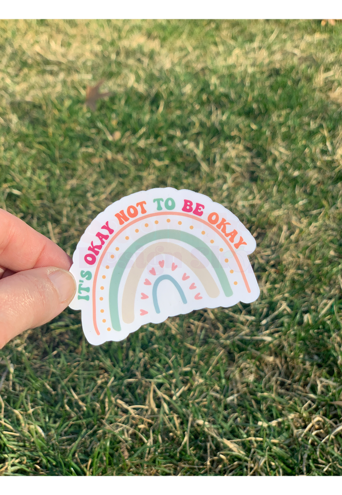 Retro Boho Rainbow Inspirational Stickers