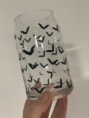 Spooky Iced Coffee Glasses