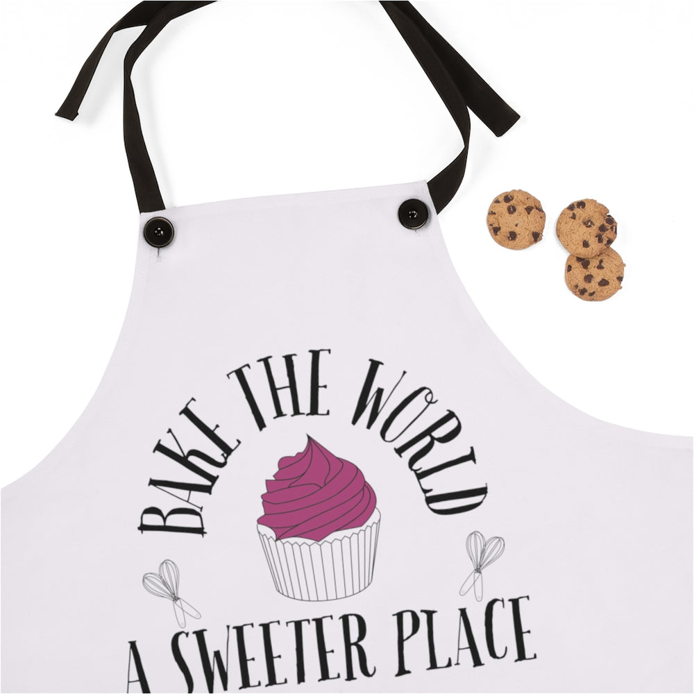 Bake the World a Sweeter Place Apron