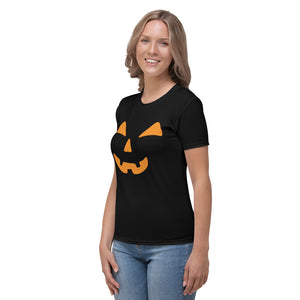 Pumpkin Face Women's T-shirt