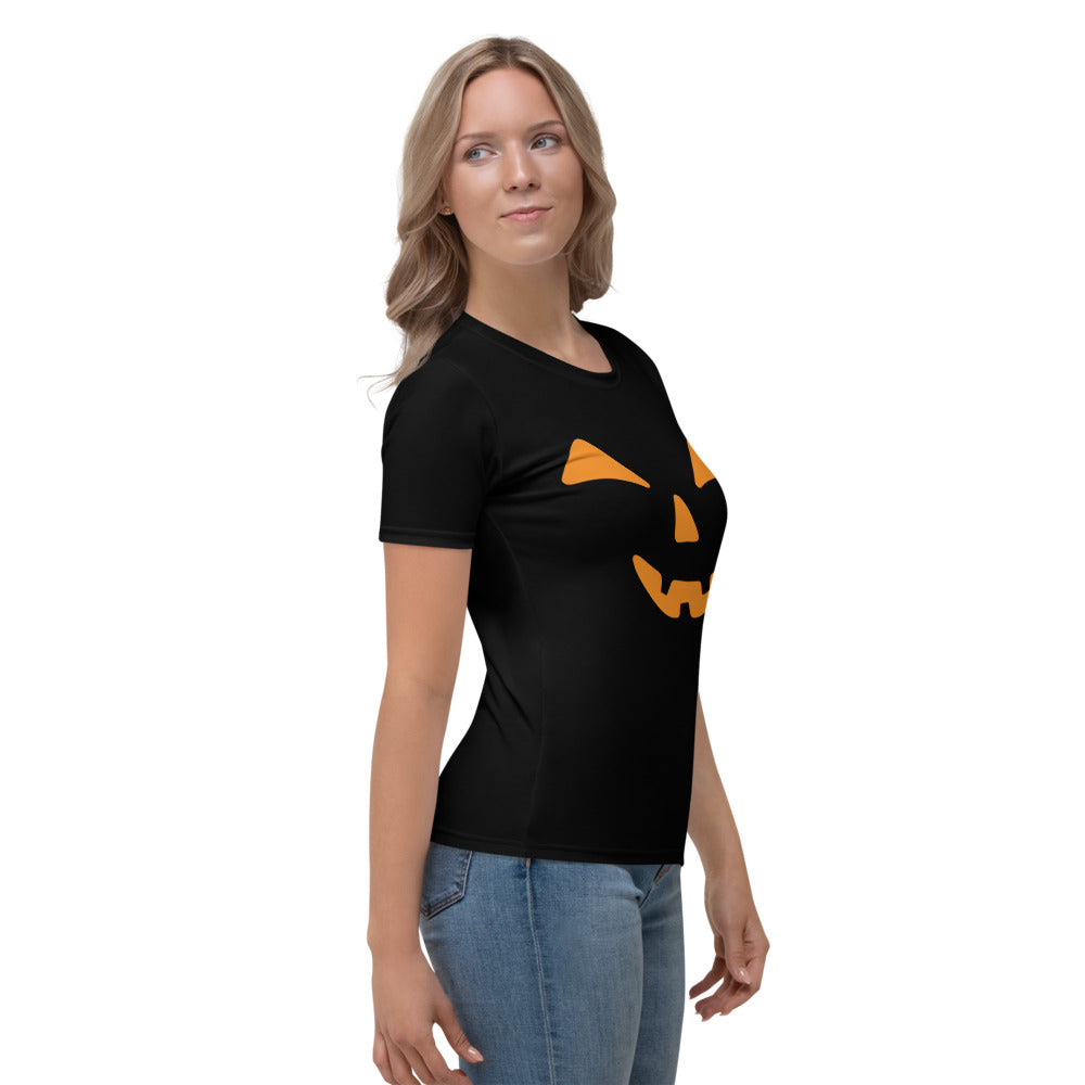 Pumpkin Face Women's T-shirt
