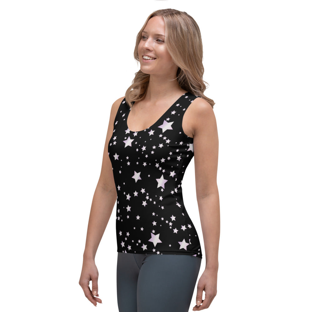 
            
                Load image into Gallery viewer, Starry Night All Over Tank Top
            
        