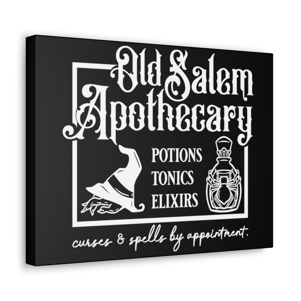 Old Salem Apothecary Canvas Print