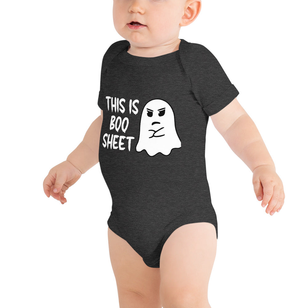 This Boo Sheet Baby Bodysuit