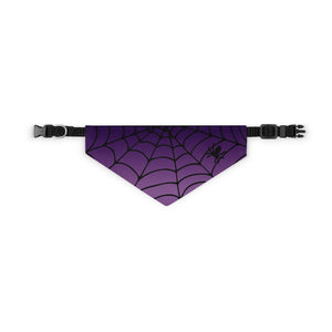 Tangled Web Dark Side Pet Bandana Collar