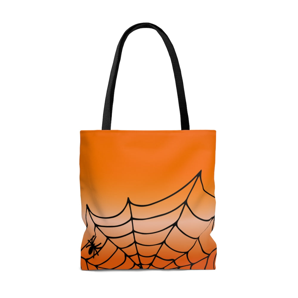 Pumpkin Spiced Tangled Web Tote Bag