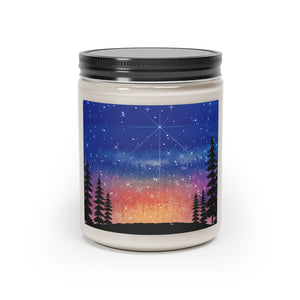 Watercolor Night Sky Scented Candle, 9oz