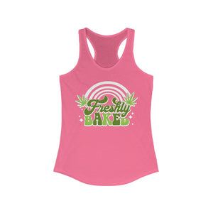 
            
                Load image into Gallery viewer, Freshly Baked Canna Love Women&amp;#39;s Ideal Racerback Tank
            
        