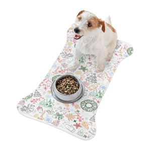 
            
                Load image into Gallery viewer, Holiday Joy - The Official Pet Feeding Mat
            
        