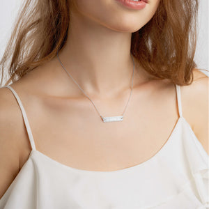
            
                Load image into Gallery viewer, Sativa Love Bar Chain Necklace
            
        