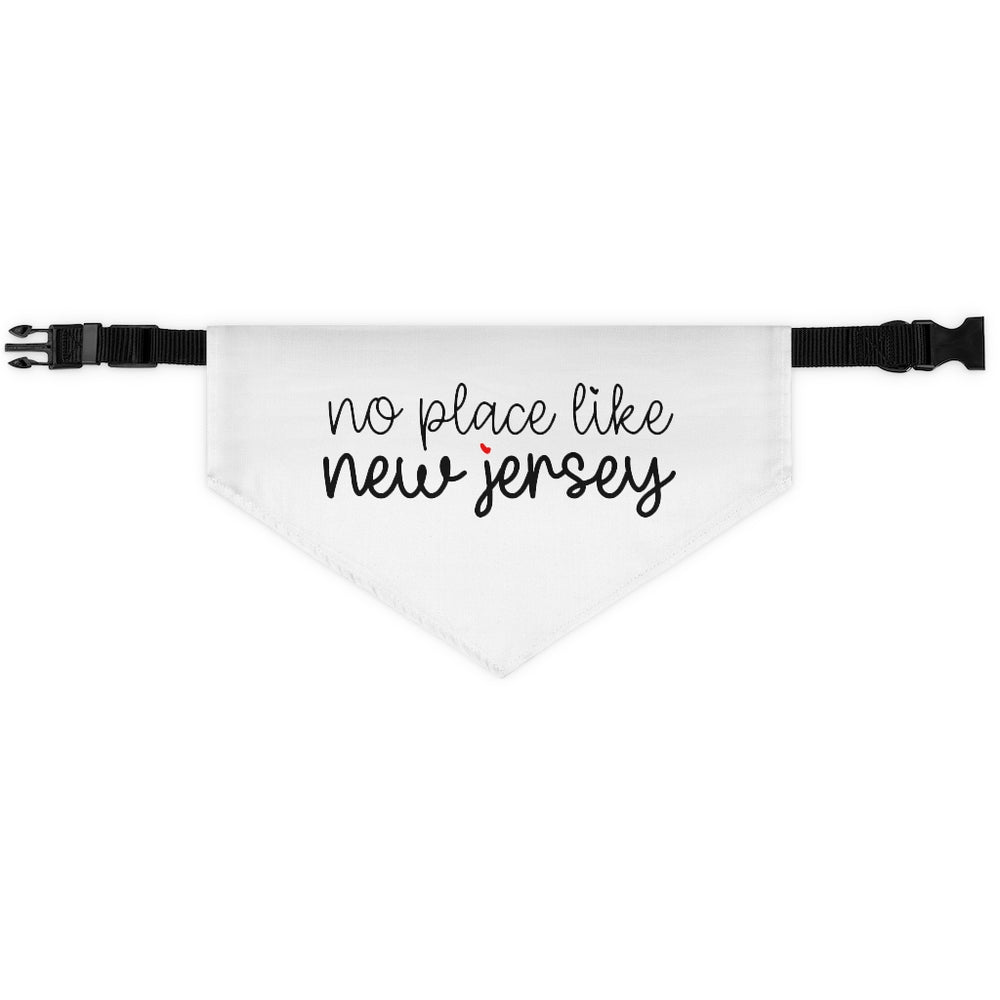 No Place Like New Jersey Pet Bandana Collar