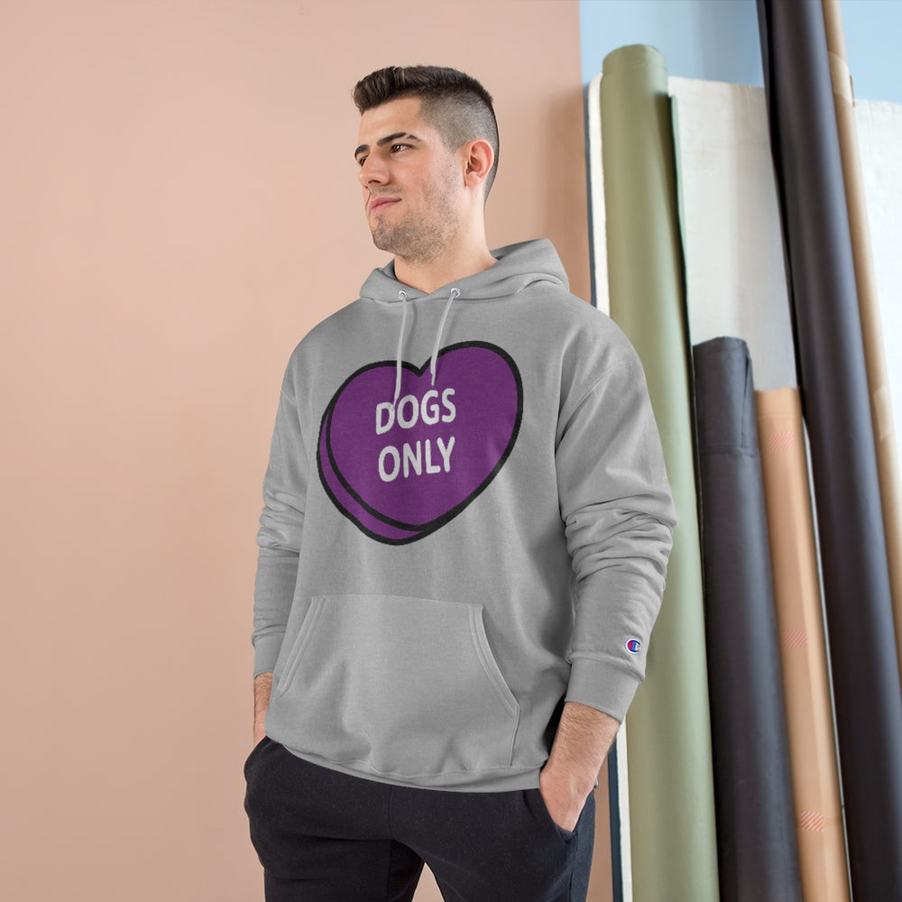 Purple Dogs Only - See Spot Rescued Fundraiser Pullover Hoodie  (Larger Sizes)