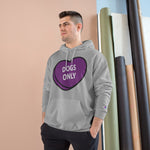 Purple Dogs Only - See Spot Rescued Fundraiser Pullover Hoodie  (Larger Sizes)
