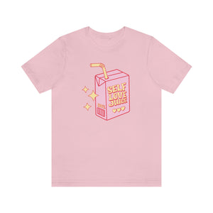 Self Love Juice Box - Self Care Anti-Valentine's Day Short Sleeve Tee