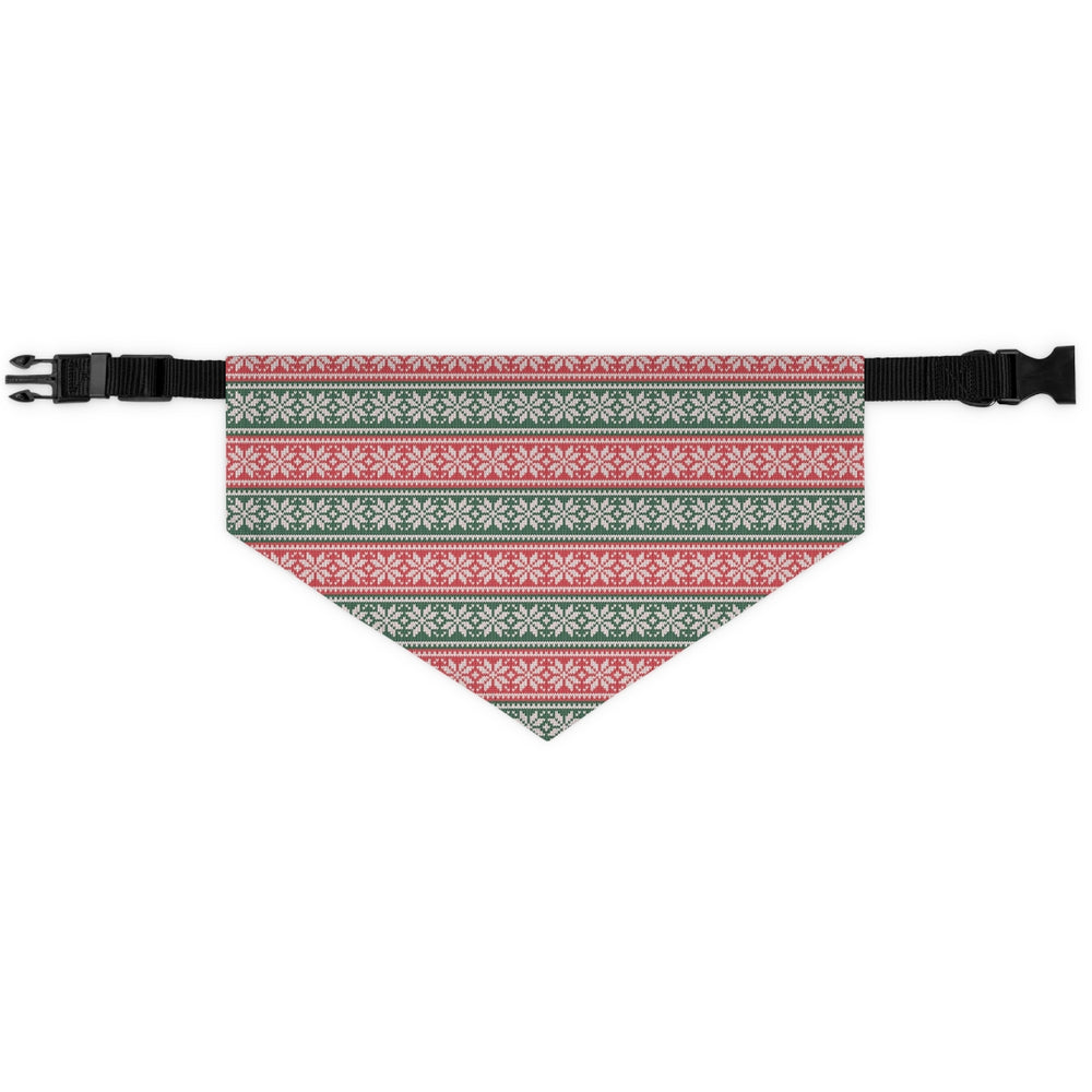 
            
                Load image into Gallery viewer, Retro Winter Knit Sweater Pet Bandana Collar
            
        