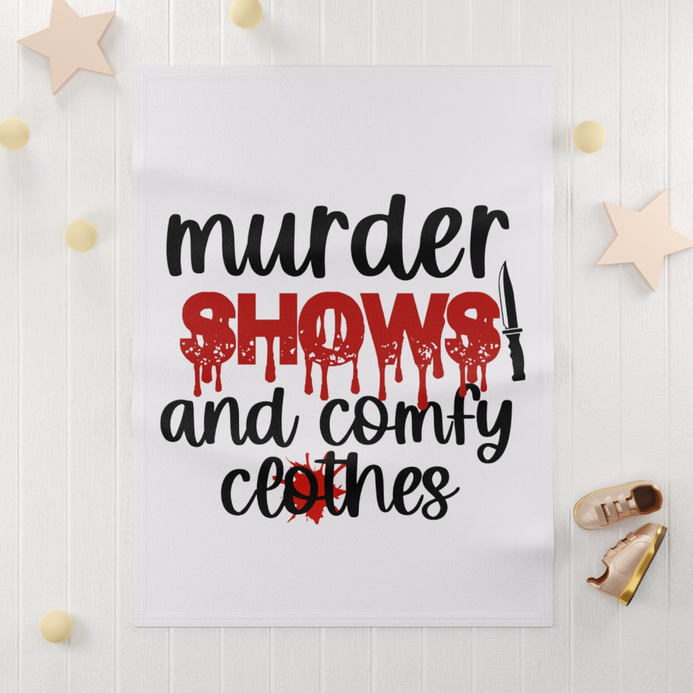 Murder Shows Need a Comfy Soft Fleece Blanket