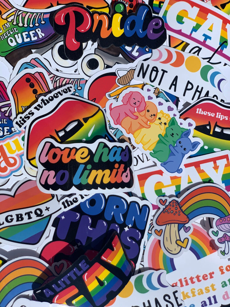 Pride Sticker Pack! LGBTQIA2+ Pack of 15