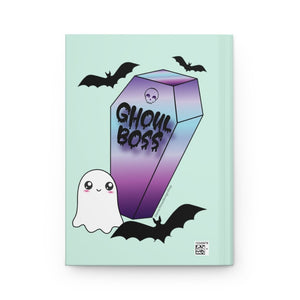 Cute Ghost Ghoul Spooky Mint Journal