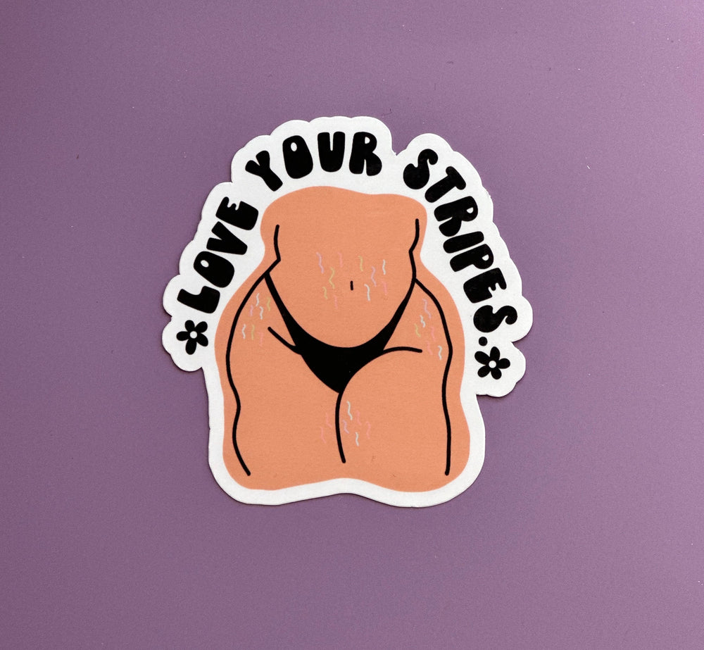 Body Positive Sticker, Self Worth, Inspiration Self Love, Self Care Gift, Motivational Quote Water Bottle, Laptop Label, Fat Positive Art