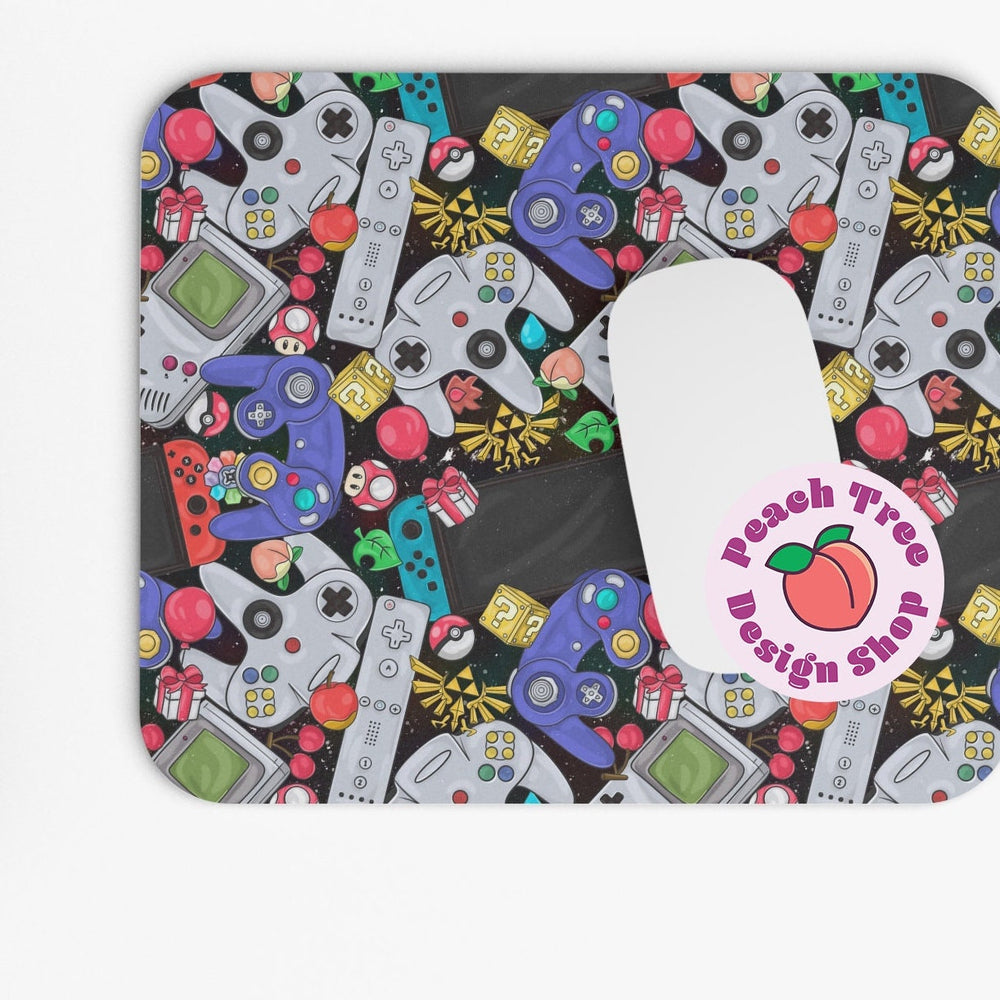 Cute Stoner Mouse Pad, Pothead gift, dispensary, crystal mouse pad, Cottagecore decor, pretty desk accessories, gamer gifts for her, mat