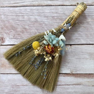 Witches Besom, Witch Broom, Witch Decor, Samhain Season, Witch Altar Decor, Protection Ritual, Witch Aesthetic, Housewarming Gift, Halloween