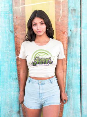 
            
                Load image into Gallery viewer, Princess Puff Stoner Cropped T-Shirt
            
        